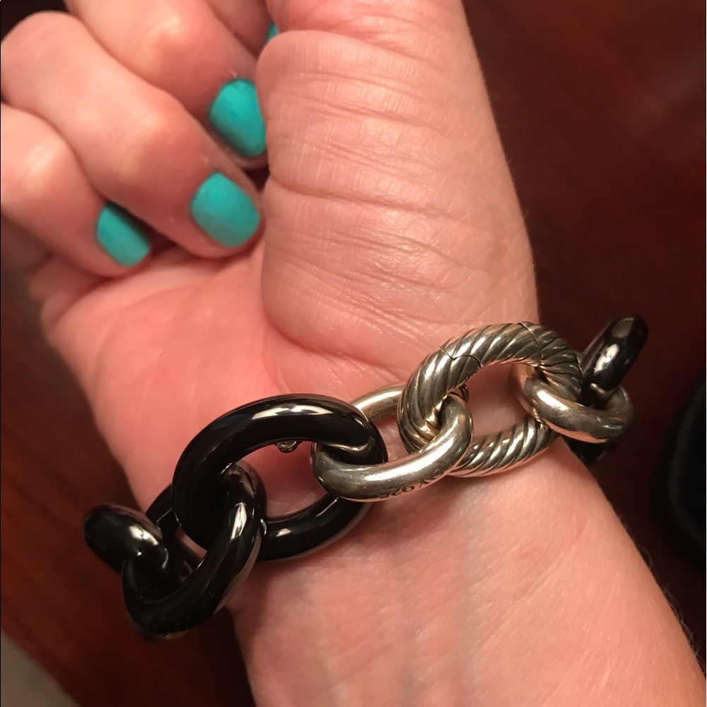 David Yuman large link bracelet