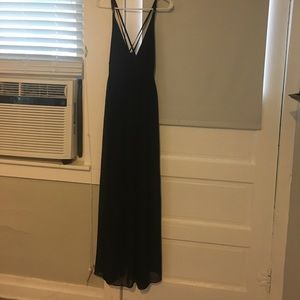 Long black maxi