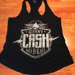 Rock & Republic size large Johnny Cash tank top