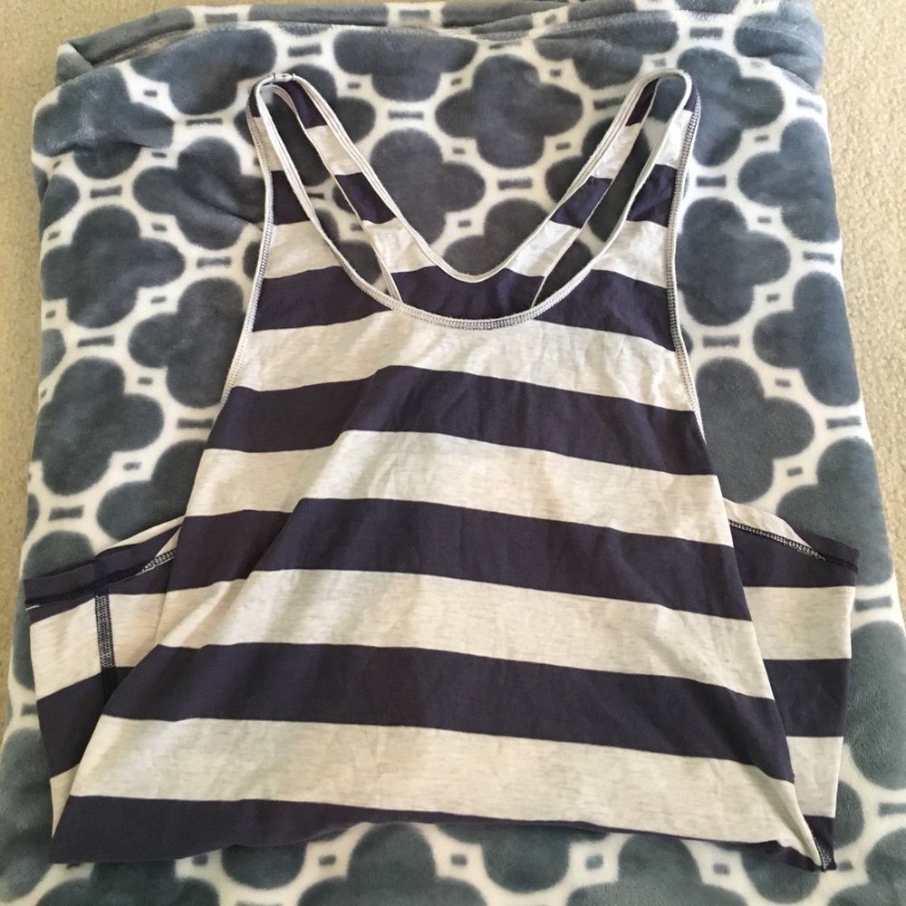 Lululemon striped running top