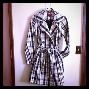 Merona Rain Jacket / Trench Coat, Size S, Like New