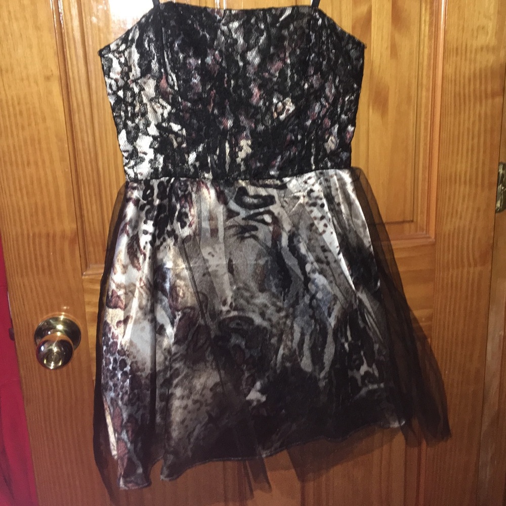 Animal print dress