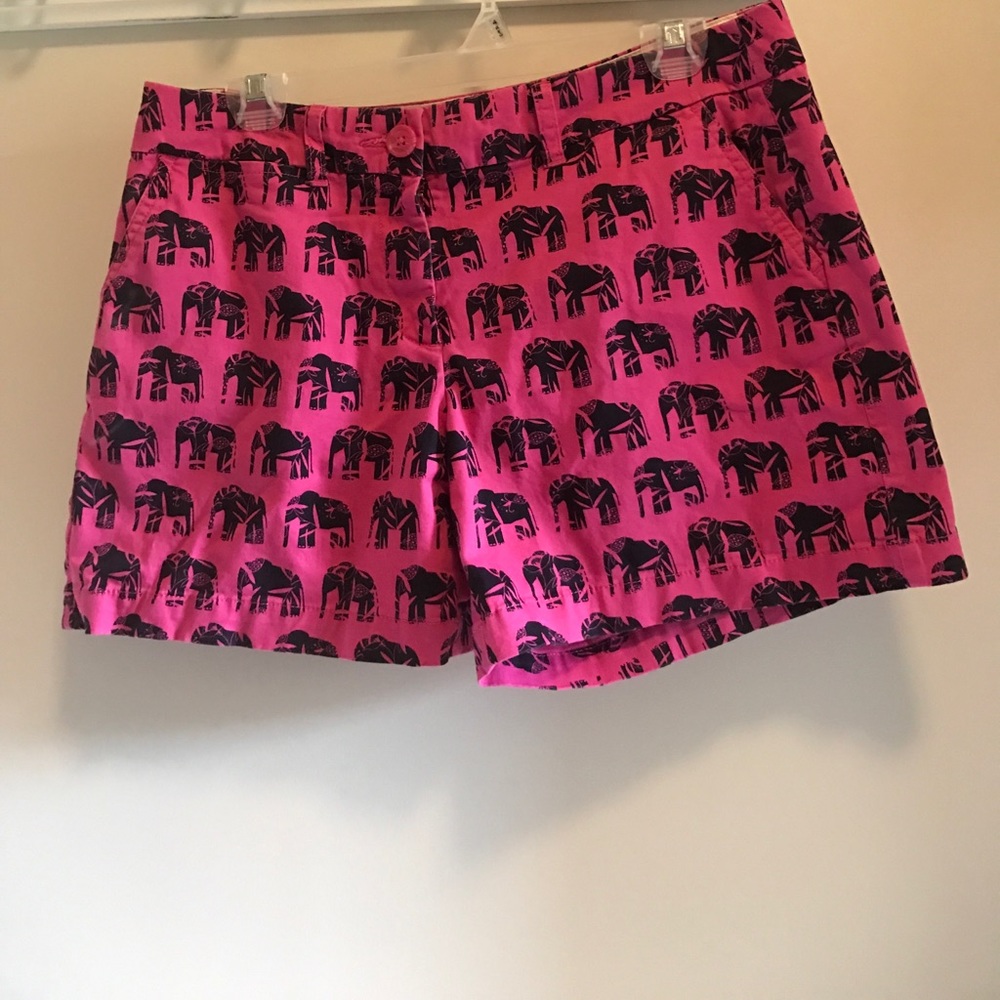 Hot Pink Elephant Shorts