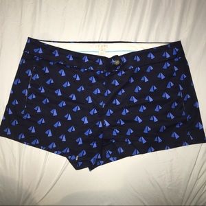 NWT J. Crew sailboat shorts sz 10