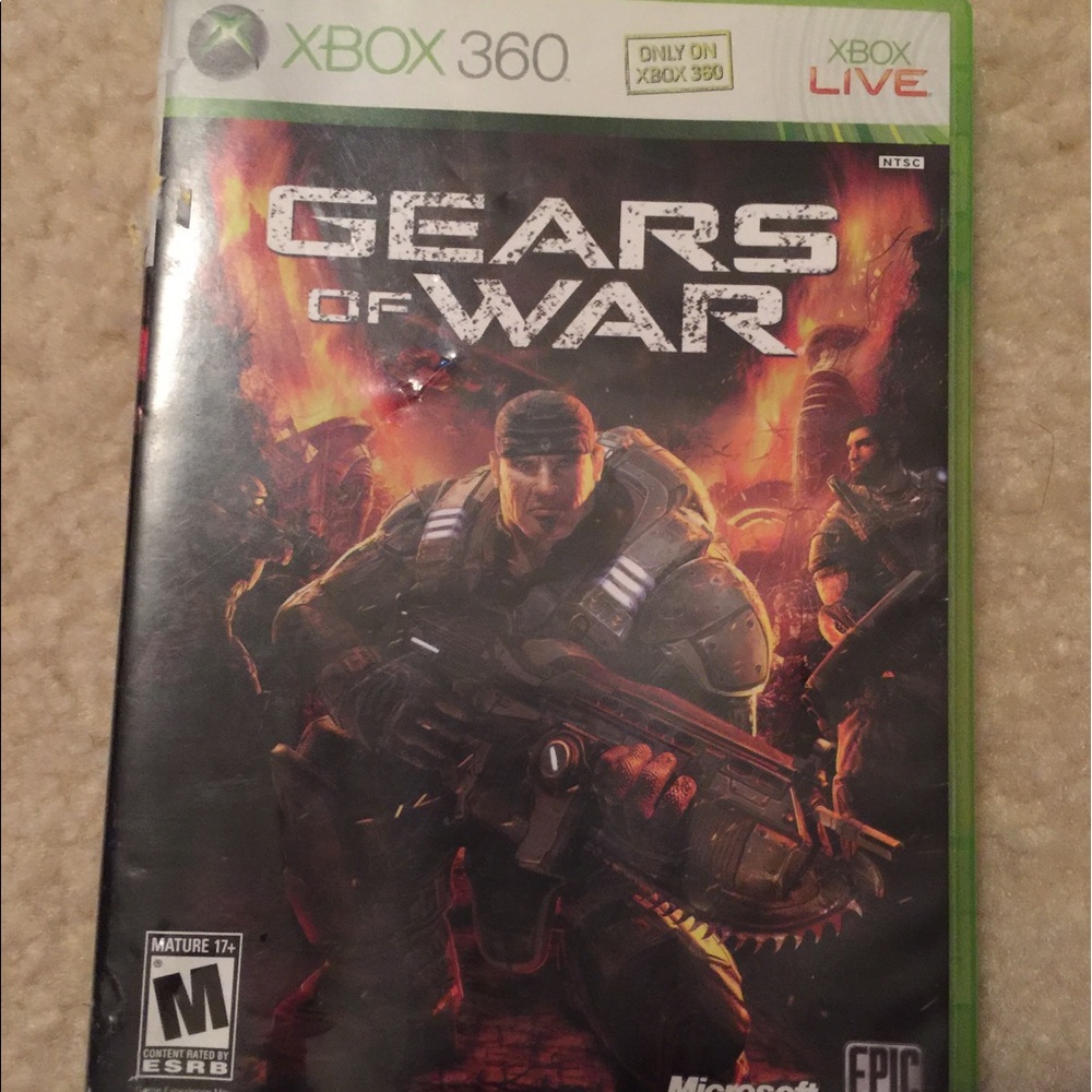 Xbox 360 game gears of war