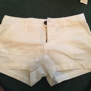 White shorts