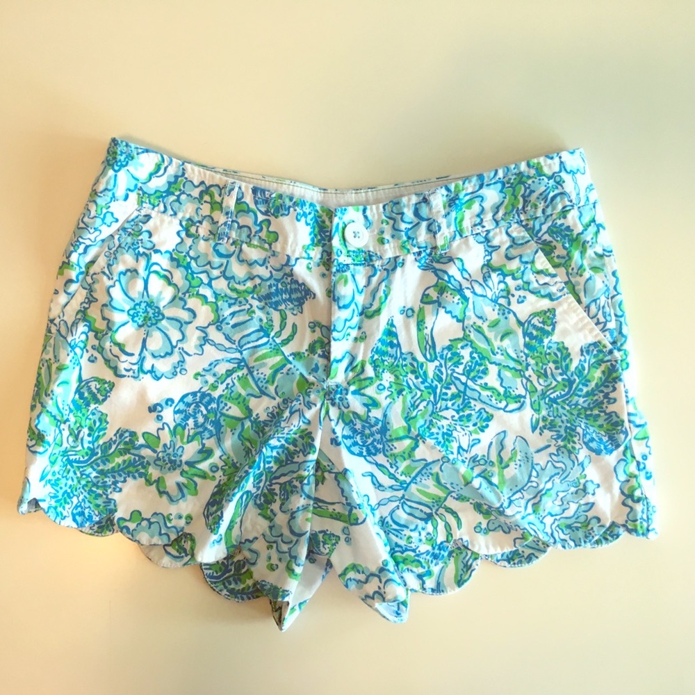 Size 4 Lilly Pulitzer Buttercup Shorts