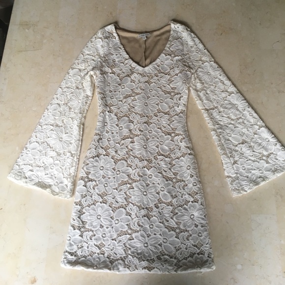 Charlotte Russe Dresses & Skirts - Mini Dress w/ Trumpet Sleeves