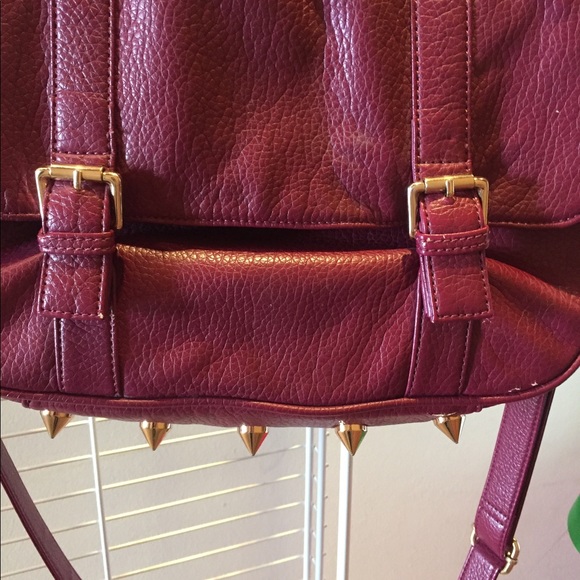 Deux Lux Spiky Messenger Bag - Picture 2 of 7