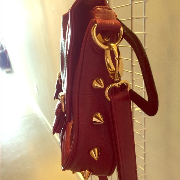 Deux Lux Spiky Messenger Bag - Picture 3 of 7