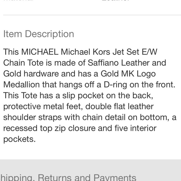 NEED TO SELL QUICKLY. NEW MICHAEL KORS BLACK BAG - Picture 7 of 8