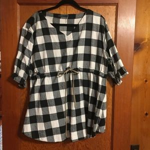 Gingham top