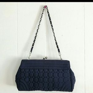 Vera Bradley/ Navy Blue Purse/ Clutch