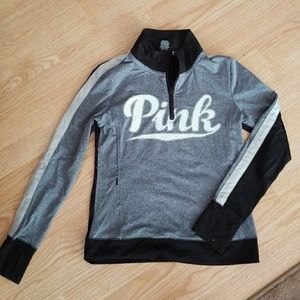 VS Pink ultimate 1/4 zip