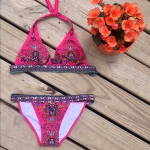 Colorful Boho Print Bikini