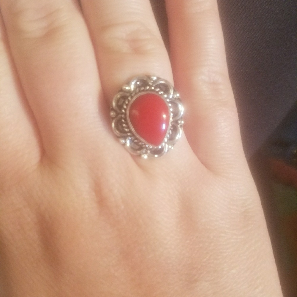 Red Coral ring