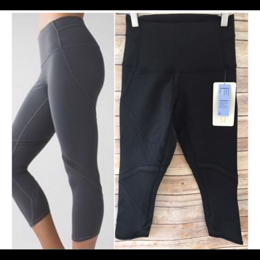 Lululemon Wunder Under Crop *SE size 4