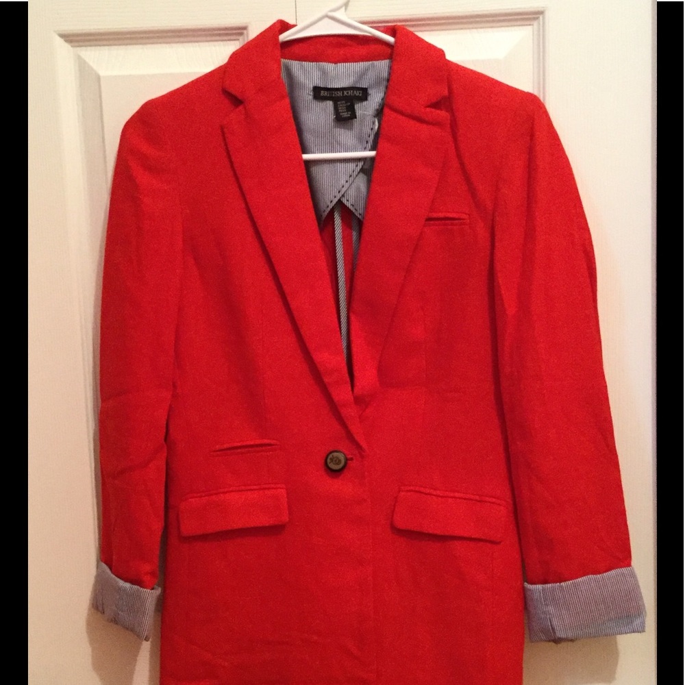 NWT Red Blazer