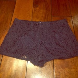 H&M crochet shorts