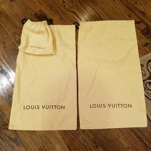 LOUIS VUITTON 3 Dust Bags