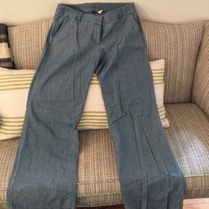 J. Crew wide-leg jeans/pants