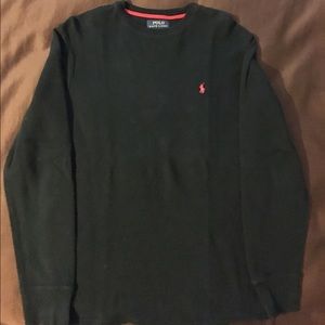 Polo Ralph Lauren Thermal Sweater in Black