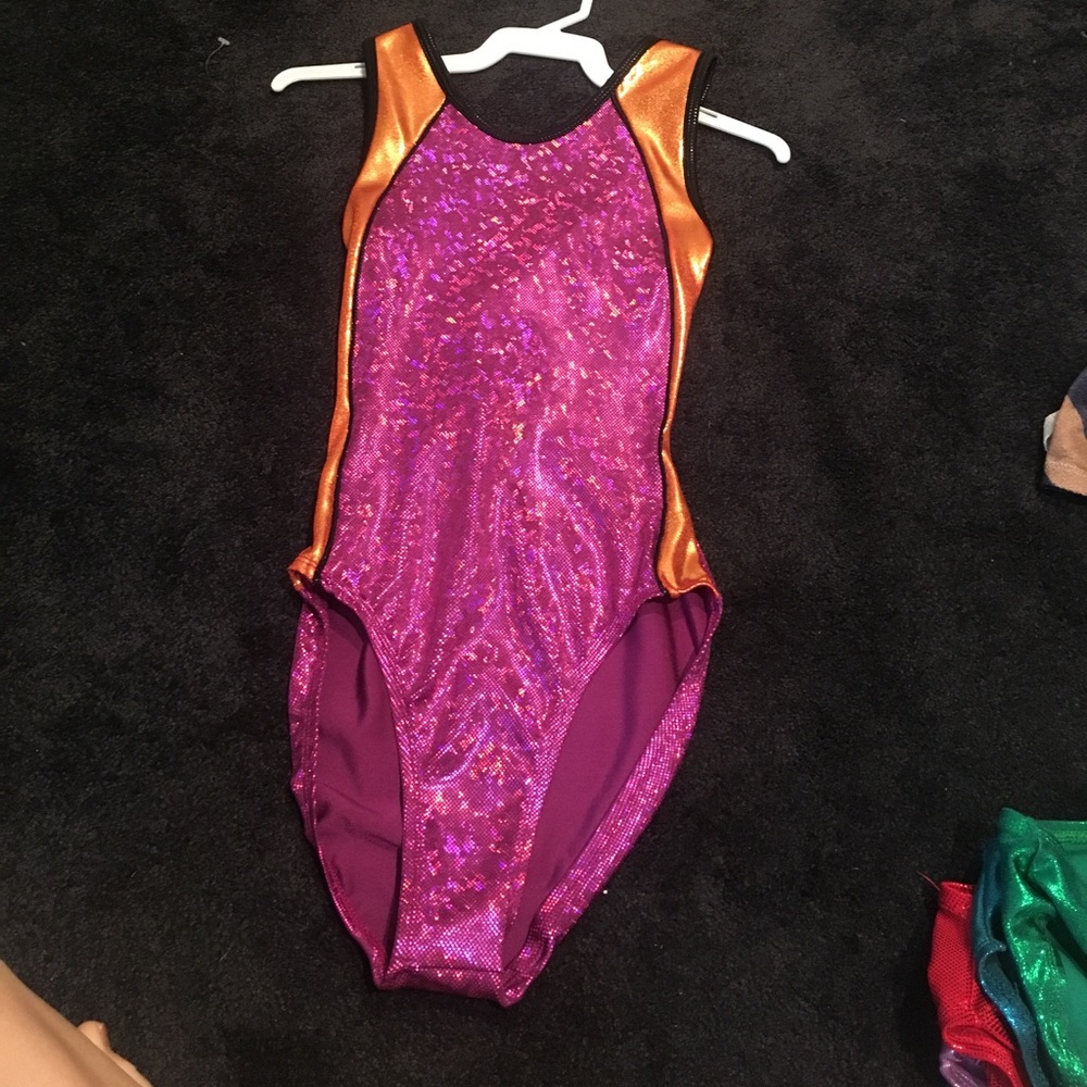 Orange and Pink Gymnastics Lio