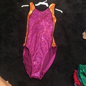 Orange and Pink Gymnastics Lio