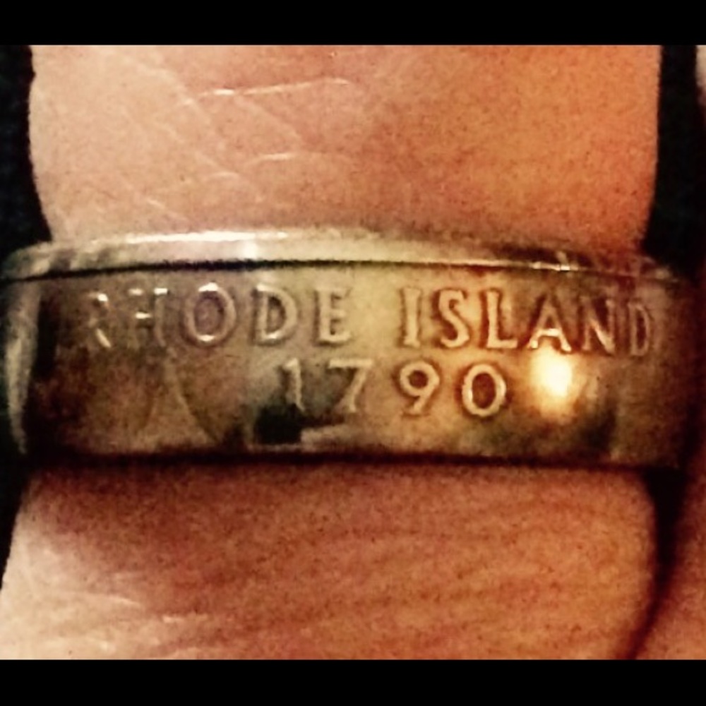 Rhode Island state quarter ring