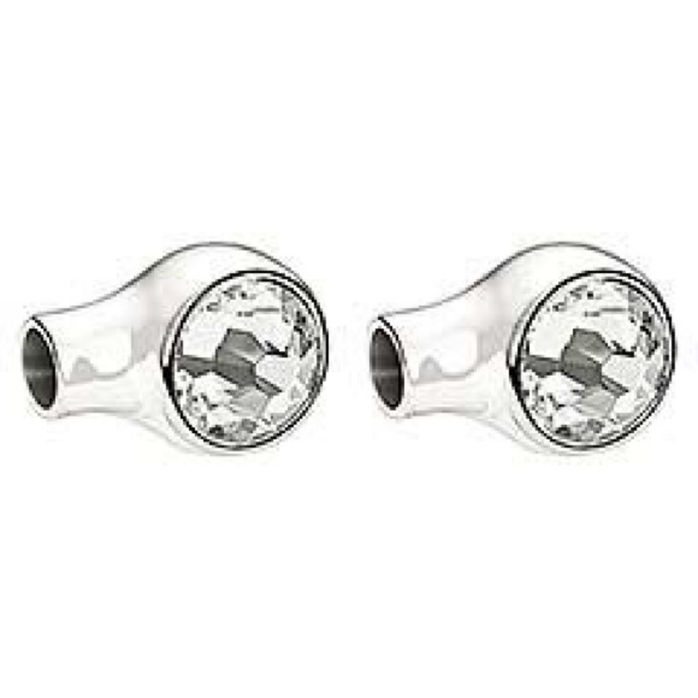 Chamilia Crystal Bangle Accents w/ Clear Swarovski