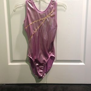 Pink Shimmery Leotard