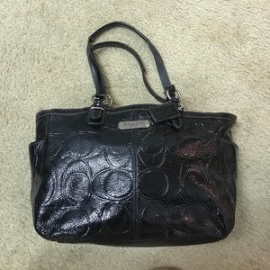 Shiny Coach Purse