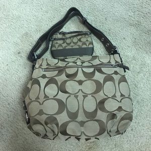 Coach Purse and Wristlet Bundle
