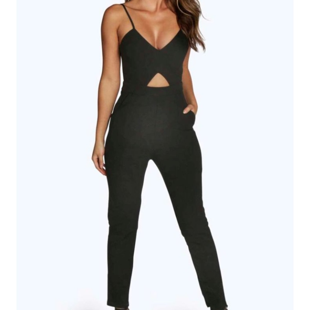 boohoo Lucie Cut Out Jumpsuit