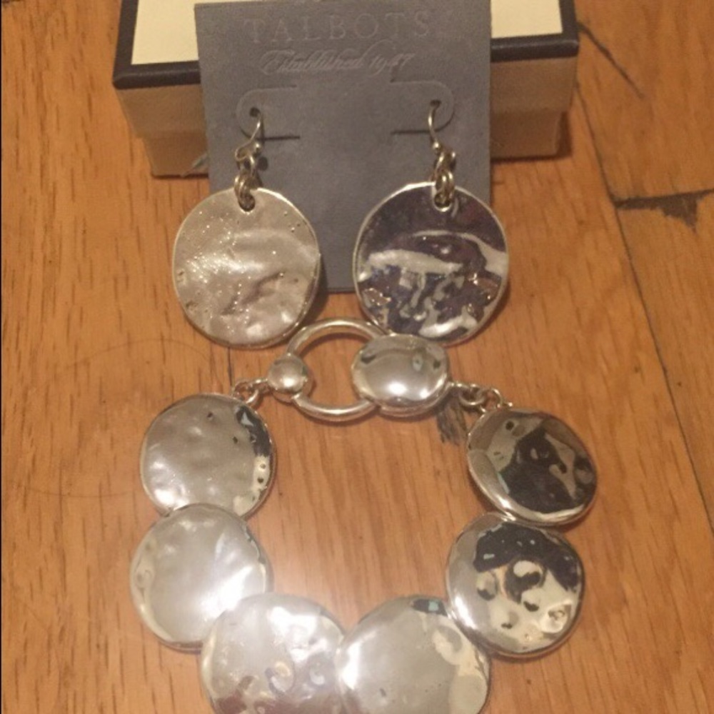 Talbots earring and bracelet