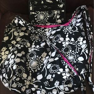 Thirty-One hobo bag and matching wallet