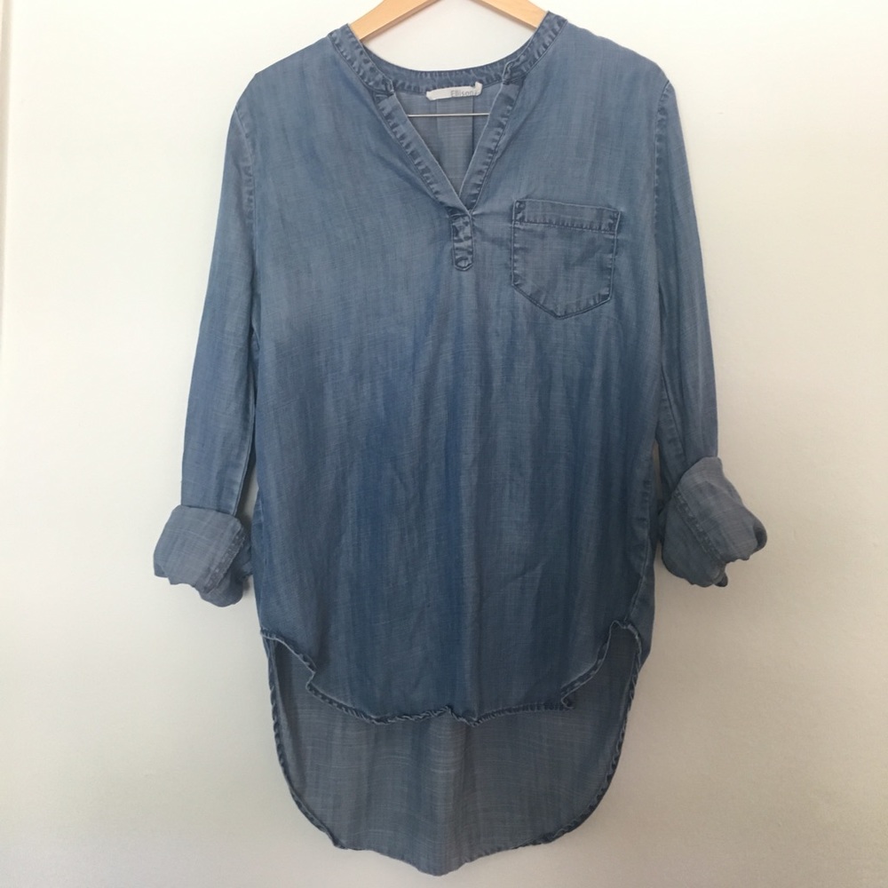 Denim tunic