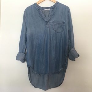 Denim tunic