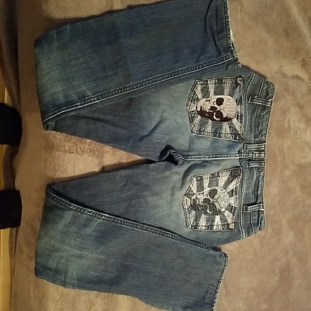 J & company skull jeans size 27