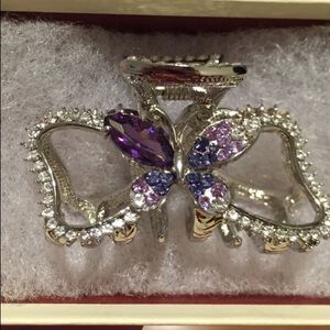 Popular butterfly hair clips