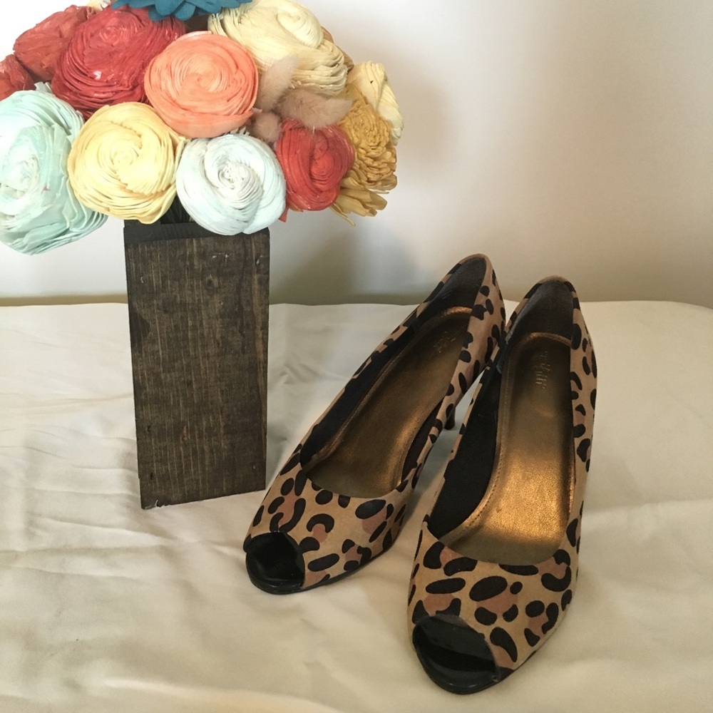 Leopard Print Heels