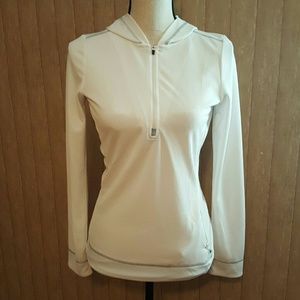 Light weight ladies hoodied sweatshirt