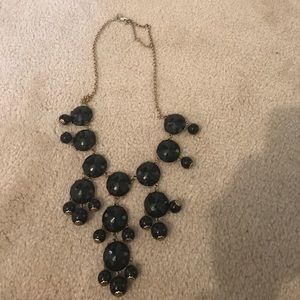 Black bubble necklace