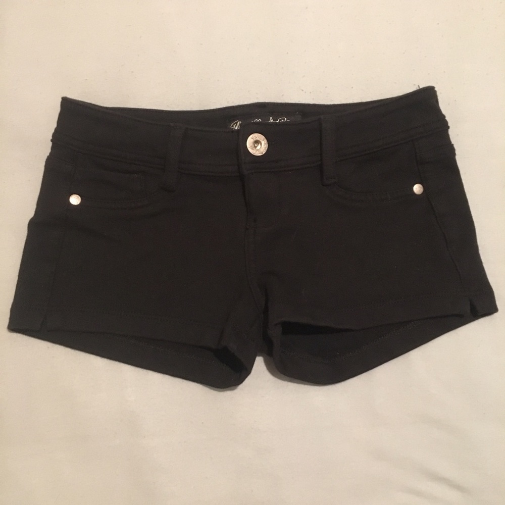 Black Stretch Shorts (size 3)