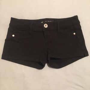 Black Stretch Shorts (size 3)