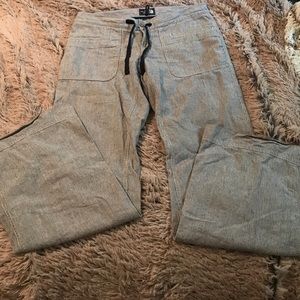 North Face - lightweight linen cotton pants