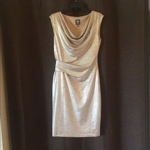 Rose Gold/Champagne Formal Dress