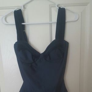 Navy One-Piece Swimsuit