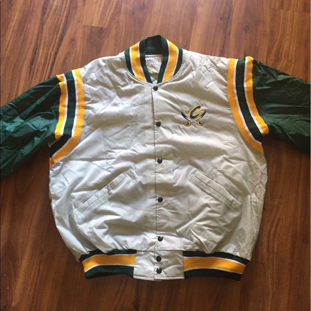 Cavs varsity button up coat / jacket sz L