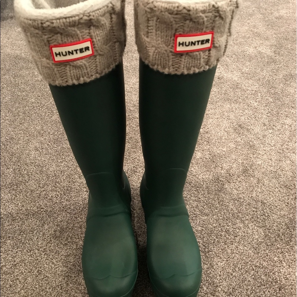 Green Hunter adjustable boot
